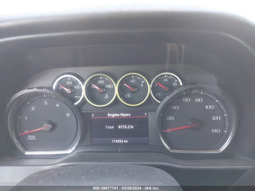 2021 CHEVROLET SILVERADO 6.6L V8 FI OHV 16V N(VIN: 1GC1YNEY5MF303819