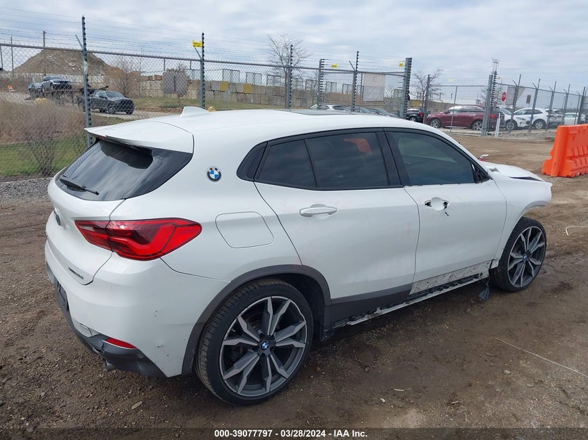 2018 BMW X2 Sdrive28I VIN: WBXYJ3C35JEP76154 Lot: 39077797