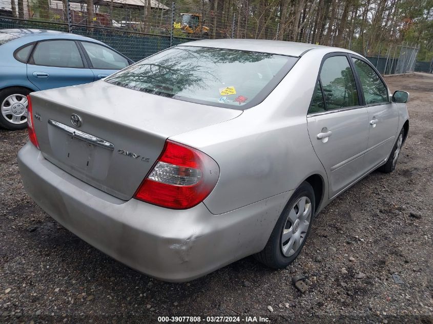 4T1BE32K24U866481 | 2004 TOYOTA CAMRY