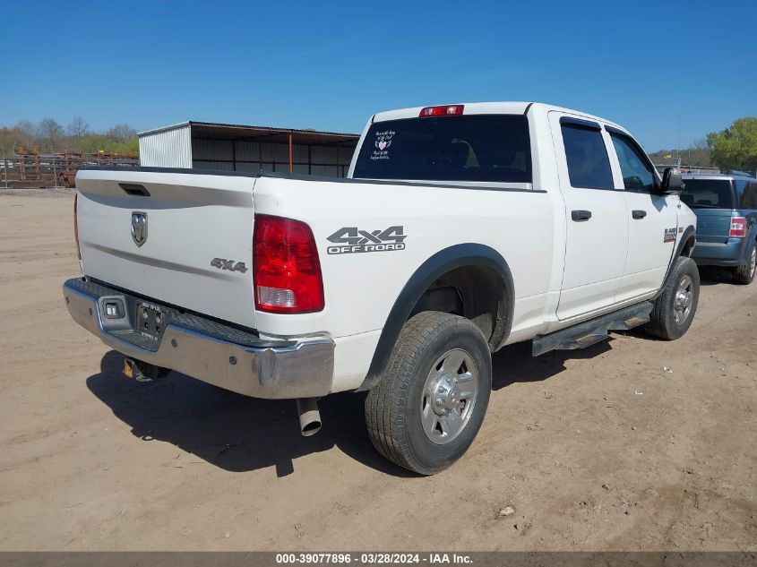 2018 Ram 2500 Tradesman 4X4 6'4 Box VIN: 3C6UR5CJ1JG336382 Lot: 39077896