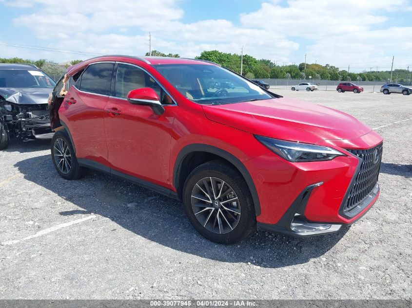 VIN 2T2GDCAZ3NC001900 2022 LEXUS NX 250 no.1