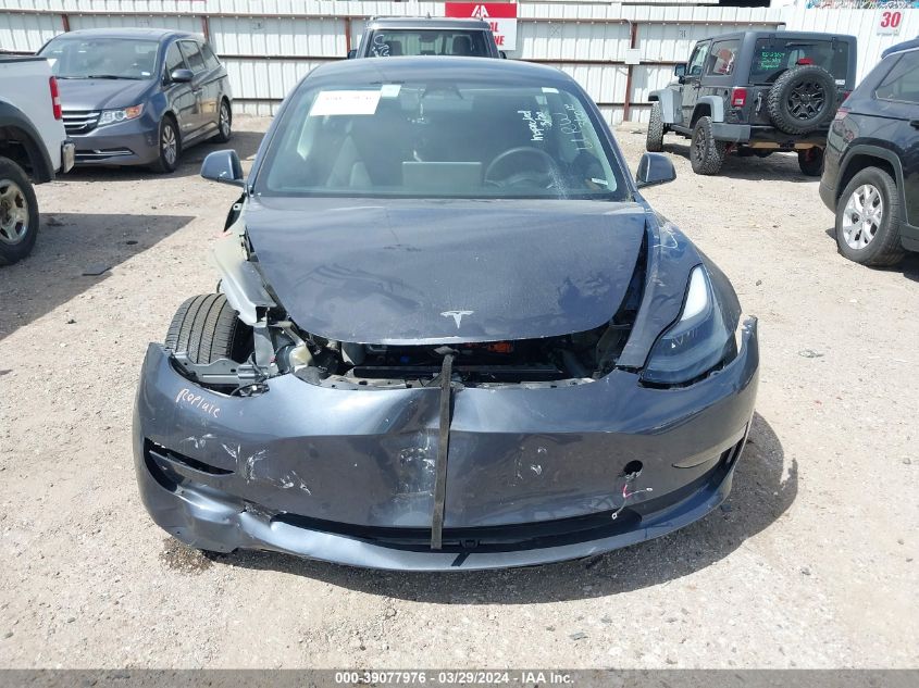 2023 Tesla Model 3 Rear-Wheel Drive VIN: 5YJ3E1EA4PF436707 Lot: 39077976