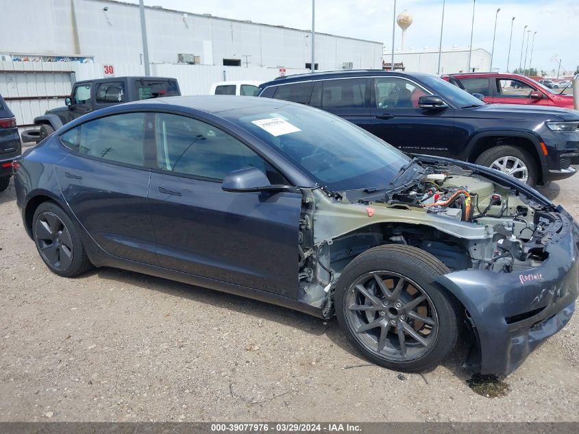 5YJ3E1EA4PF436707 2023 Tesla Model 3 Rear-Wheel Drive