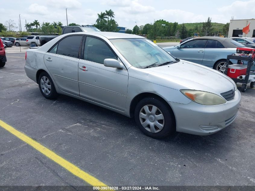 4T1BE32KX2U518814 | 2002 TOYOTA CAMRY