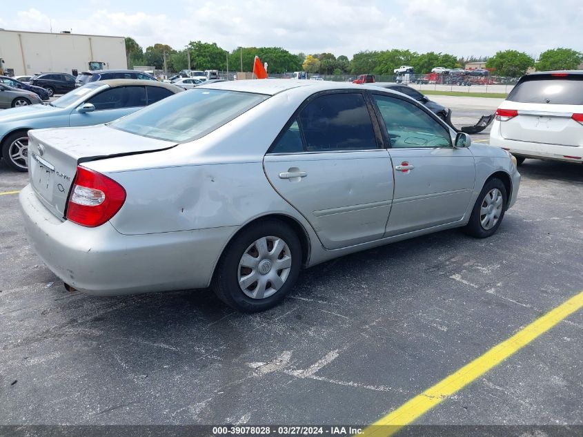 4T1BE32KX2U518814 | 2002 TOYOTA CAMRY