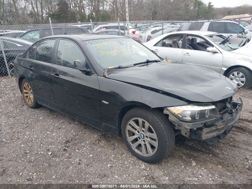 2007 BMW 328I VIN: WBAVA33517KX81943 Lot: 39078071