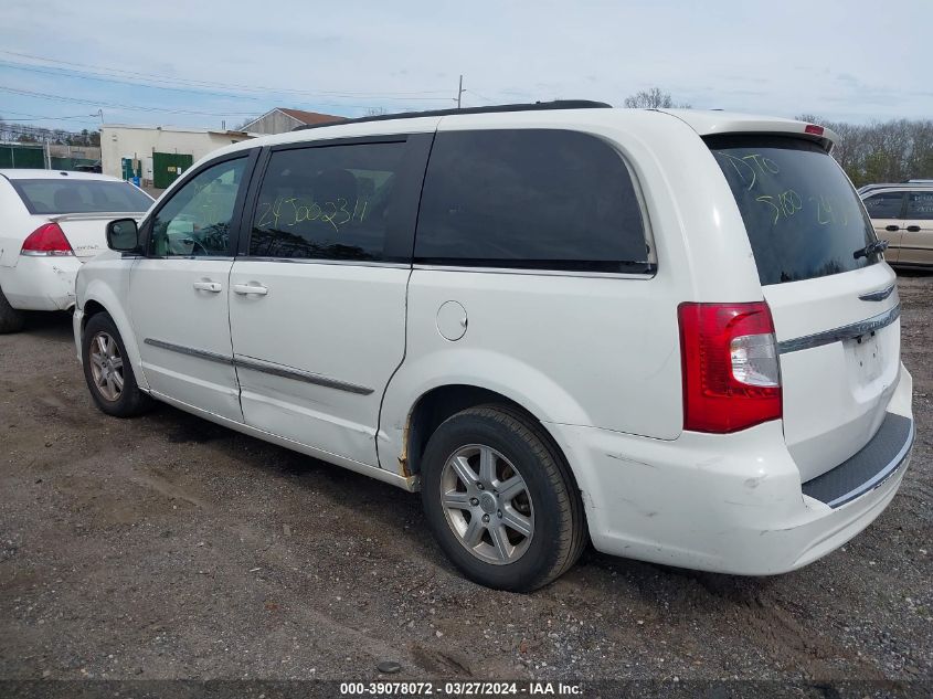 2012 Chrysler Town & Country Touring VIN: 2C4RC1BG6CR228058 Lot: 39078072