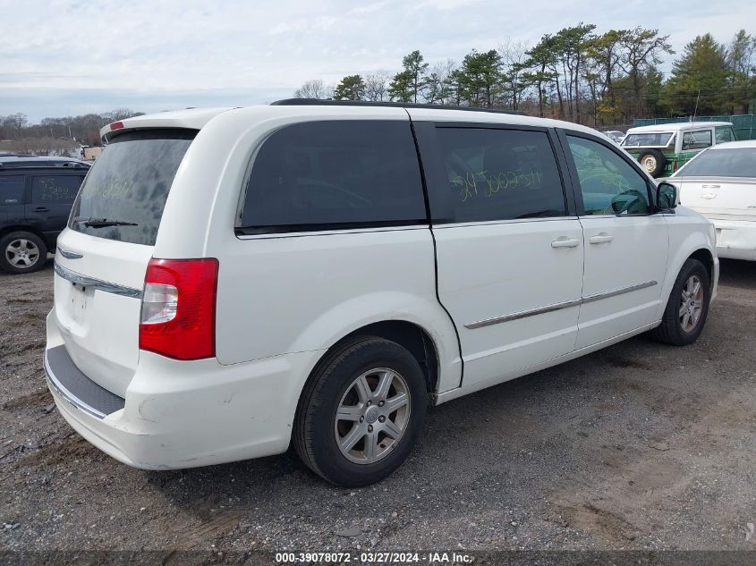 2012 Chrysler Town & Country Touring VIN: 2C4RC1BG6CR228058 Lot: 39078072