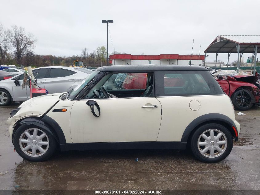 2004 Mini Cooper VIN: WMWRC33434TJ60941 Lot: 39078161