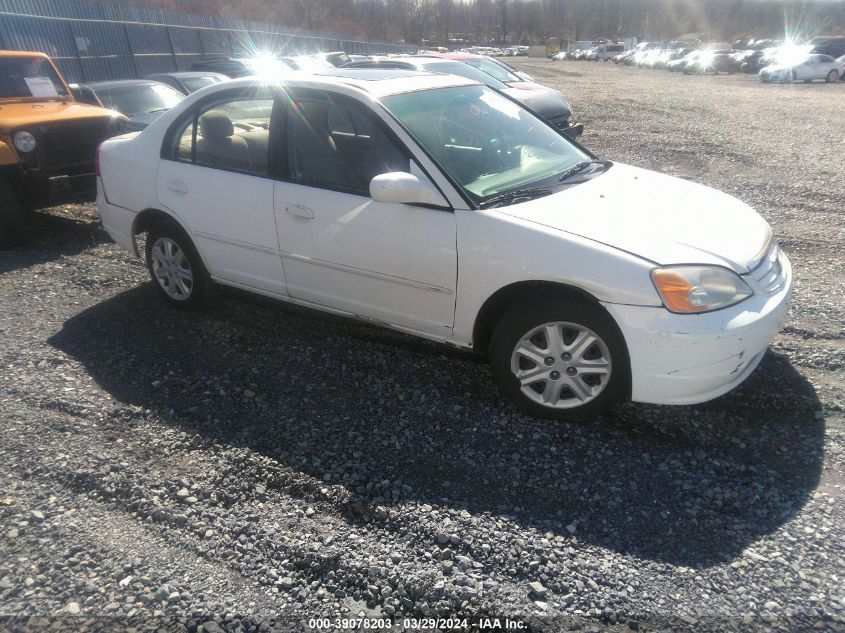 2HGES26743H581052 | 2003 HONDA CIVIC