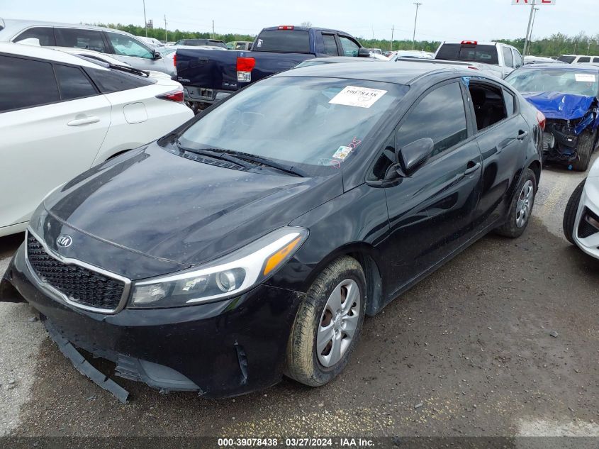 2017 Kia Forte Lx VIN: 3KPFK4A77HE070105 Lot: 39078438