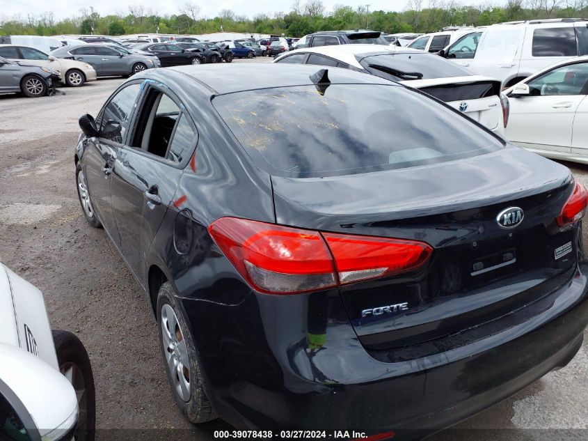 2017 Kia Forte Lx VIN: 3KPFK4A77HE070105 Lot: 39078438