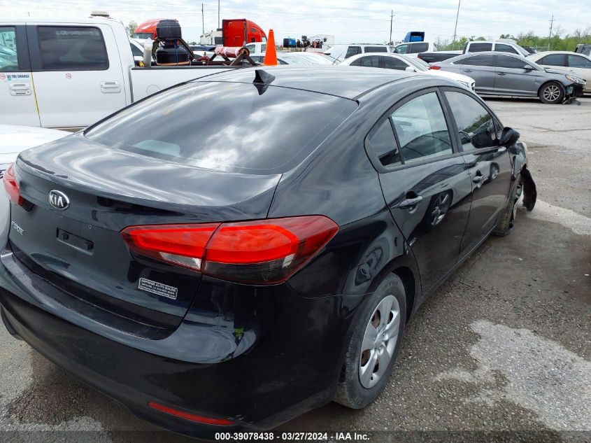 2017 Kia Forte Lx VIN: 3KPFK4A77HE070105 Lot: 39078438