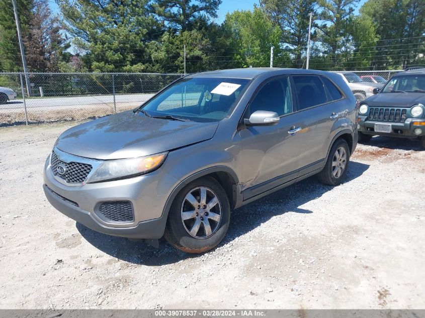 2012 Kia Sorento Lx VIN: 5XYKT3A19CG304855 Lot: 39078537