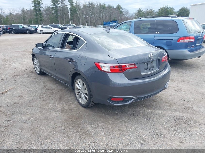2017 Acura Ilx Premium Package/Technology Plus Package VIN: 19UDE2F71HA011244 Lot: 39078579