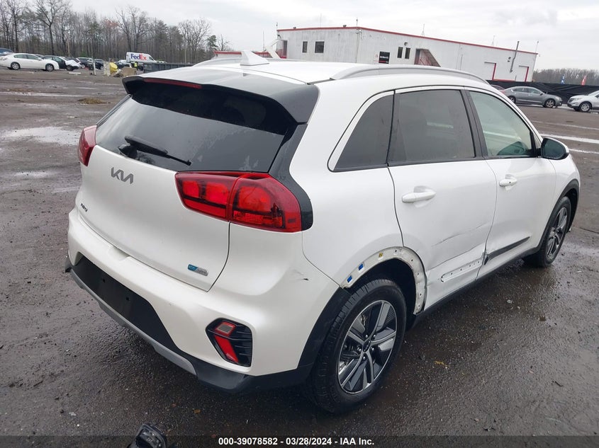 2022 Kia Niro Lxs VIN: KNDCB3LC9N5542237 Lot: 39078582
