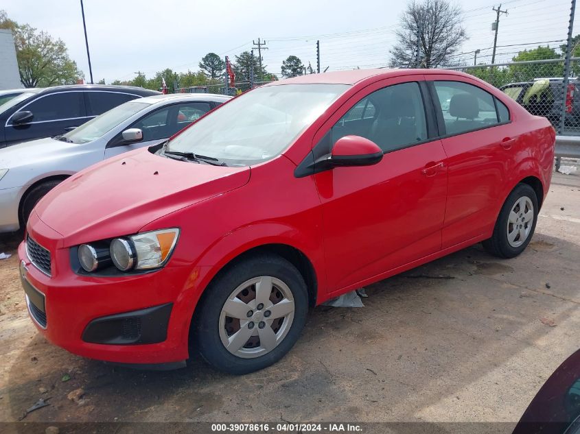 1G1JA5SH8F4114517 | 2015 CHEVROLET SONIC