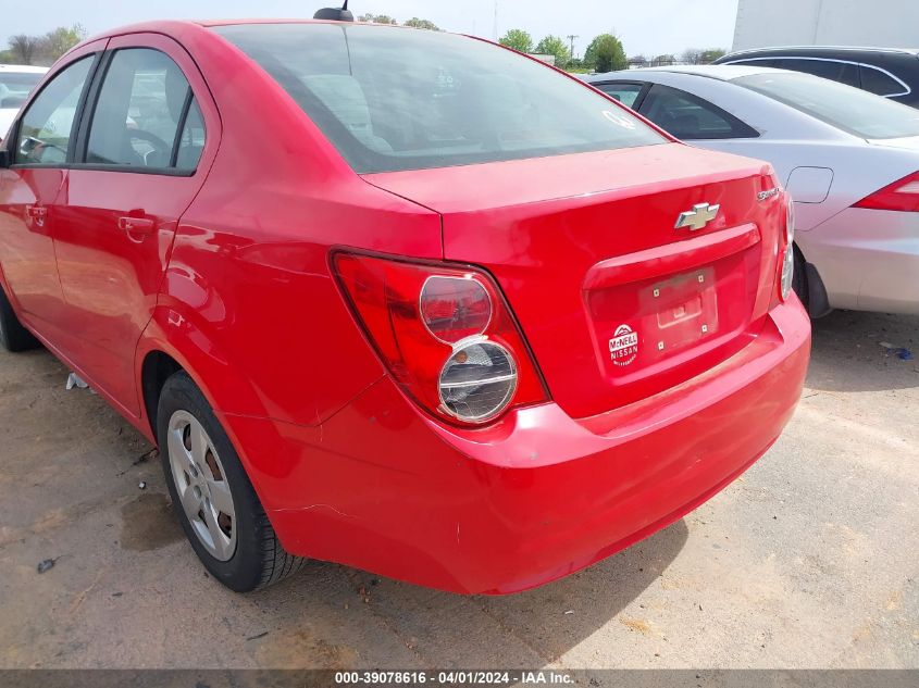 1G1JA5SH8F4114517 | 2015 CHEVROLET SONIC