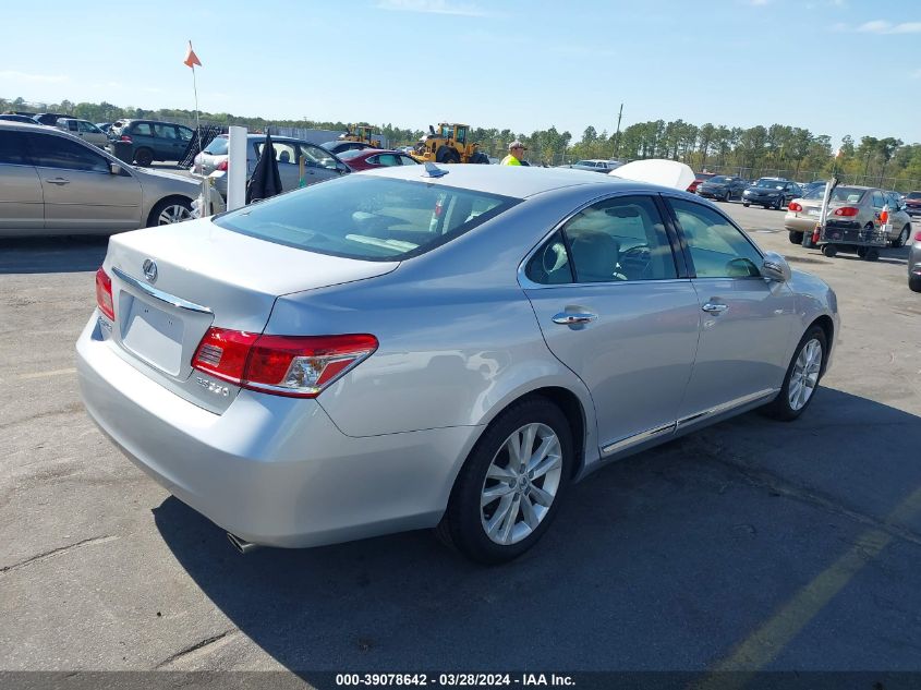 2010 Lexus Es 350 VIN: JTHBK1EG1A2359361 Lot: 39250454