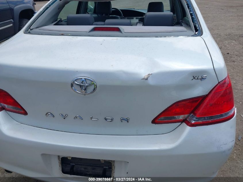 4T1BK36B37U179906 | 2007 TOYOTA AVALON