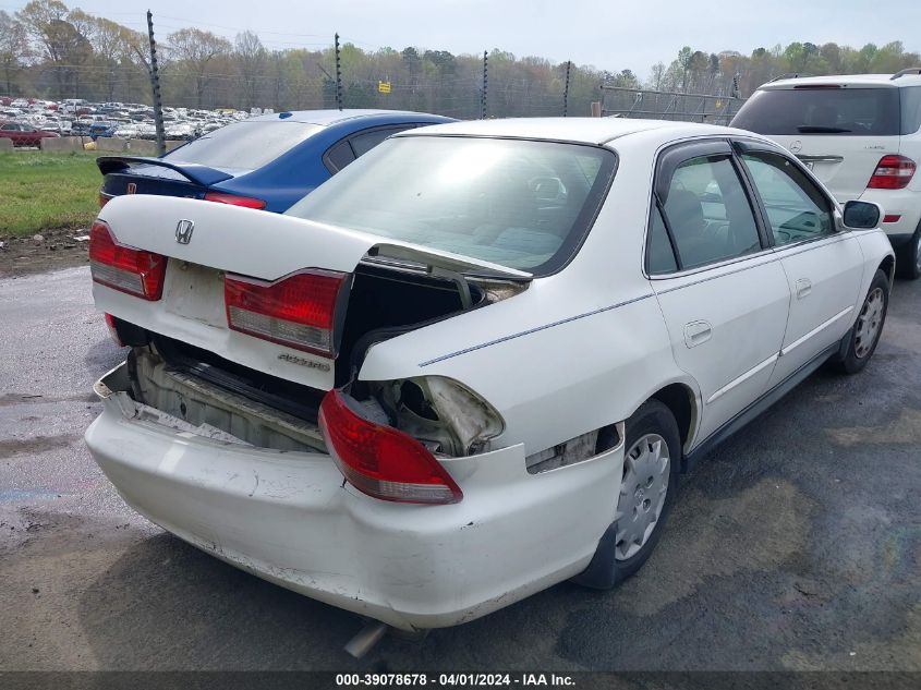 2001 Honda Accord 2.3 Lx VIN: JHMCG564X1C000117 Lot: 39078678