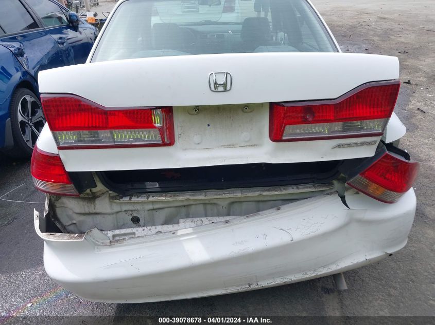 2001 Honda Accord 2.3 Lx VIN: JHMCG564X1C000117 Lot: 39078678