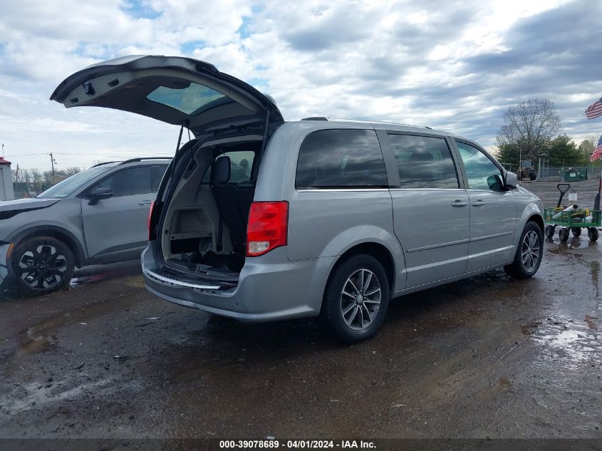 2017 Dodge Grand Caravan Sxt VIN: 2C4RDGCG9HR853141 Lot: 40649762