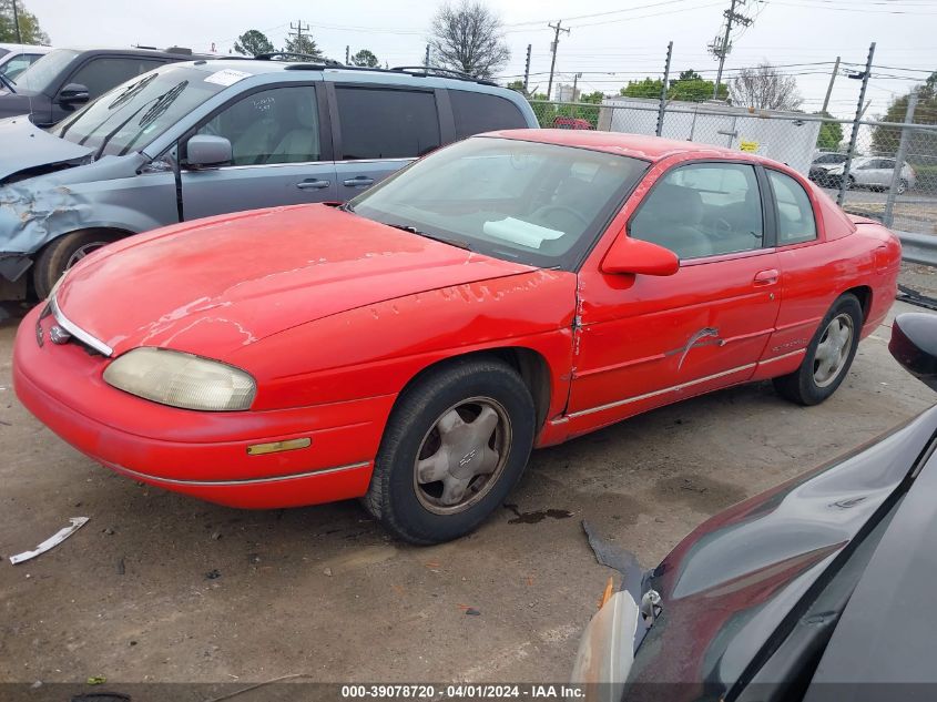 1998 Chevrolet Monte Carlo Ls VIN: 2G1WW12M6W9241664 Lot: 39078720