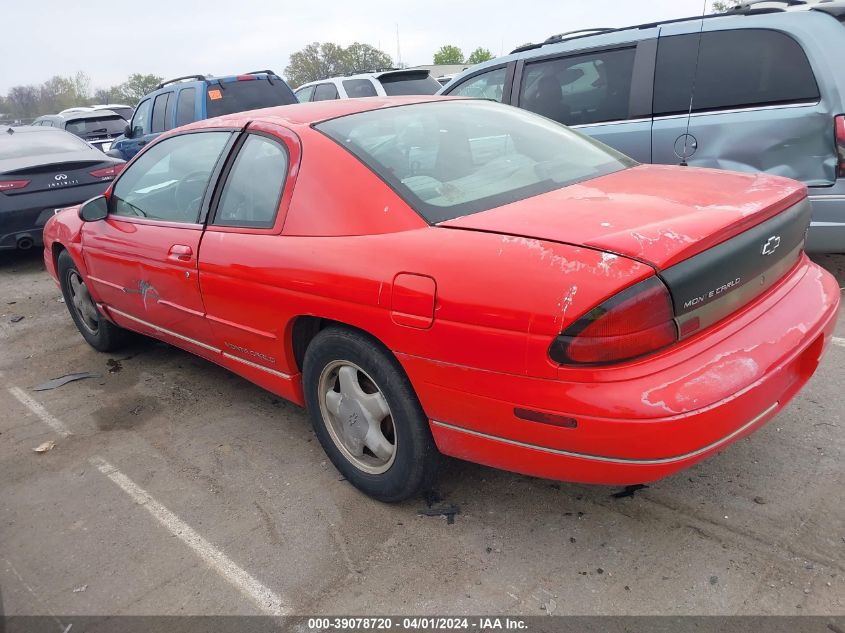 1998 Chevrolet Monte Carlo Ls VIN: 2G1WW12M6W9241664 Lot: 39078720