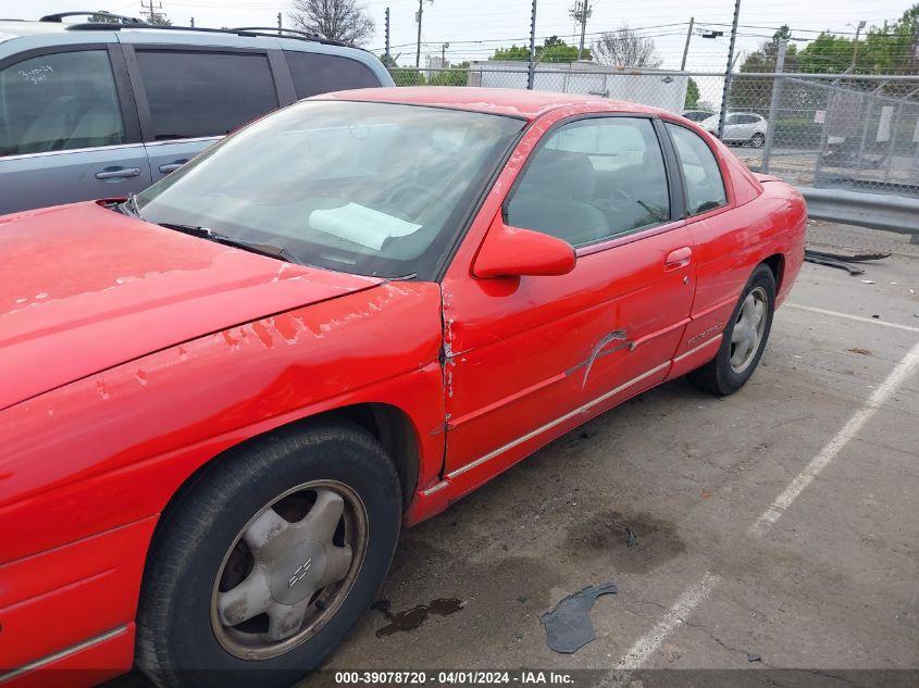 1998 Chevrolet Monte Carlo Ls VIN: 2G1WW12M6W9241664 Lot: 39078720