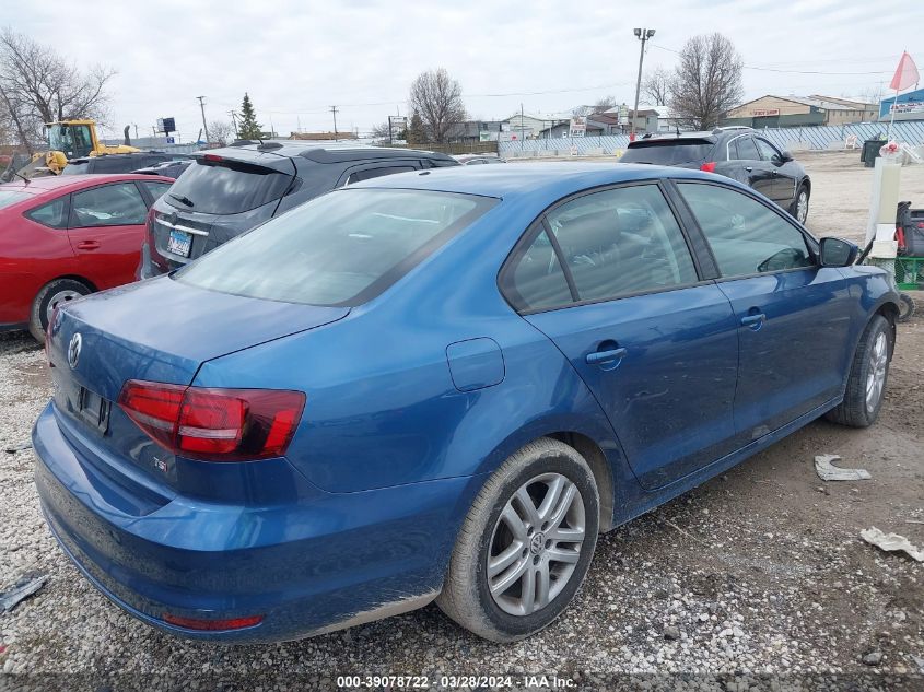 2018 Volkswagen Jetta 1.4T S VIN: 3VW2B7AJ0JM258985 Lot: 39078722