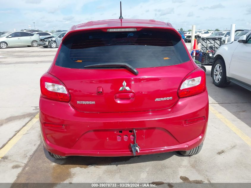 2018 Mitsubishi Mirage Es VIN: ML32A3HJ8JH009944 Lot: 39078733