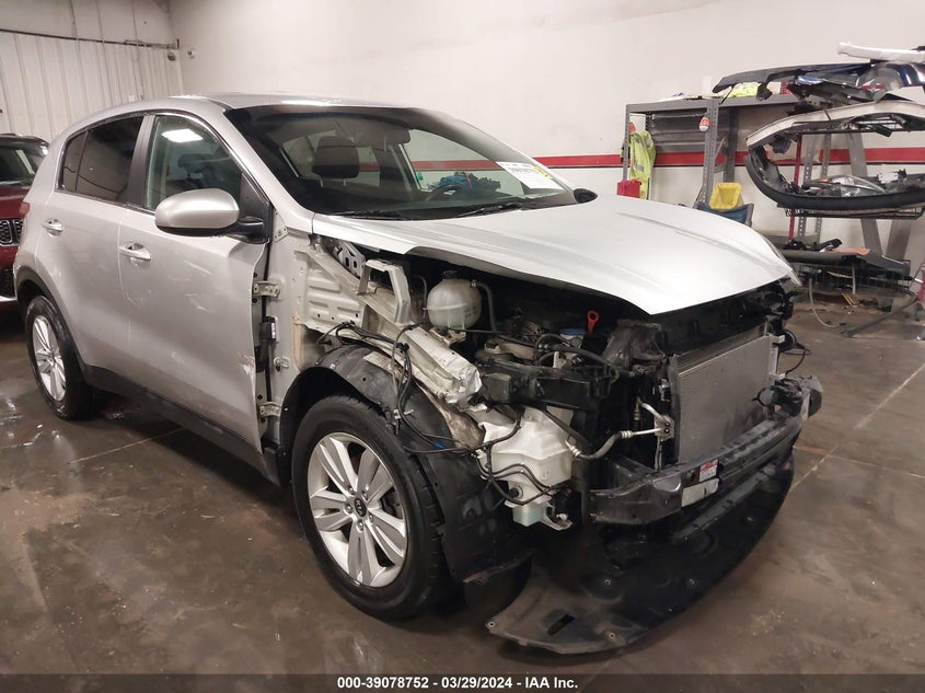 VIN KNDPM3AC0K7543274 2019 KIA SPORTAGE LX