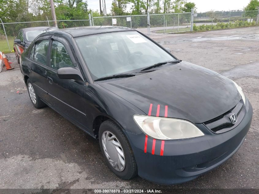 2HGES16584H516781 | 2004 HONDA CIVIC