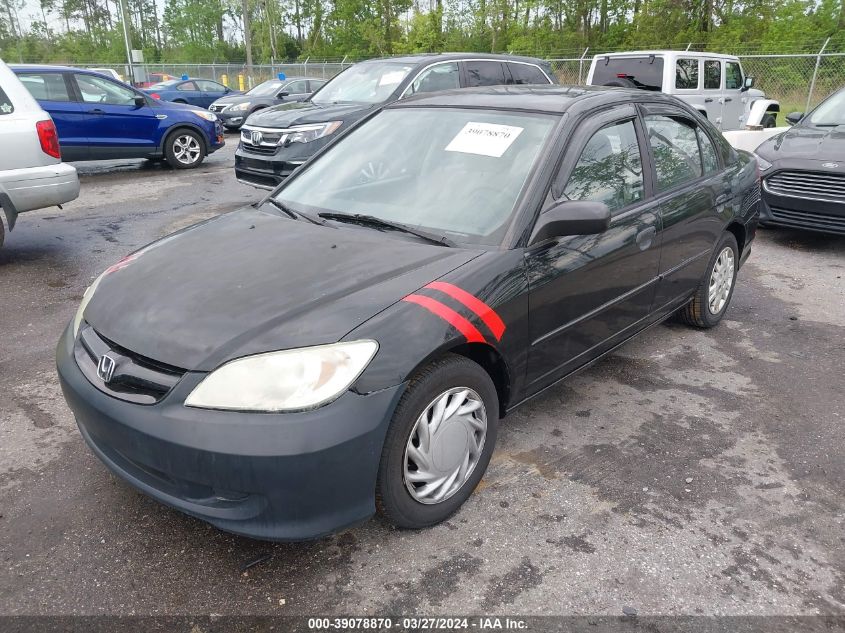 2HGES16584H516781 | 2004 HONDA CIVIC