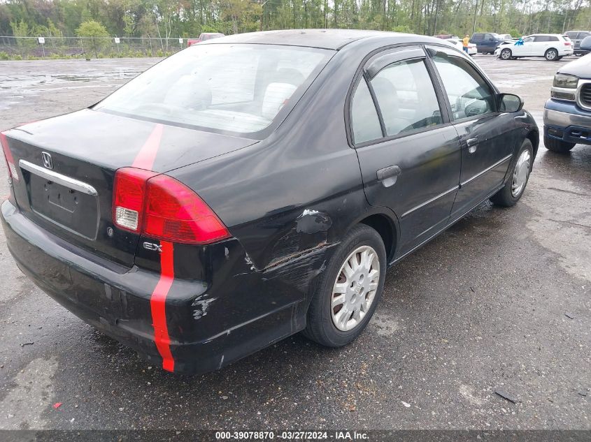 2HGES16584H516781 | 2004 HONDA CIVIC