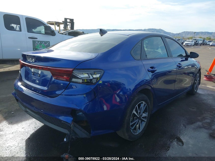 2022 KIA FORTE 2.0L I-4 DOHC, VVT, (VIN: 3KPF24AD0NE478401