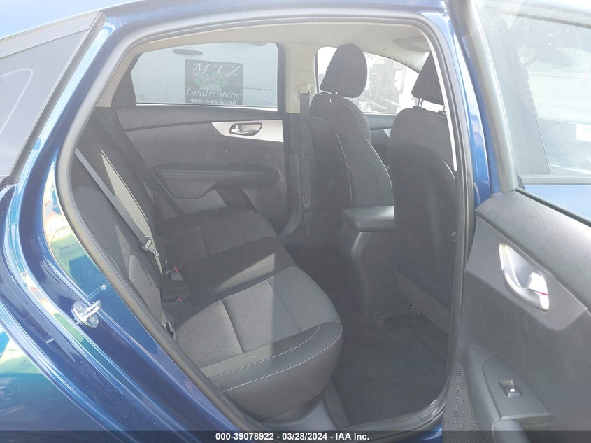 2022 KIA FORTE 2.0L I-4 DOHC, VVT, (VIN: 3KPF24AD0NE478401