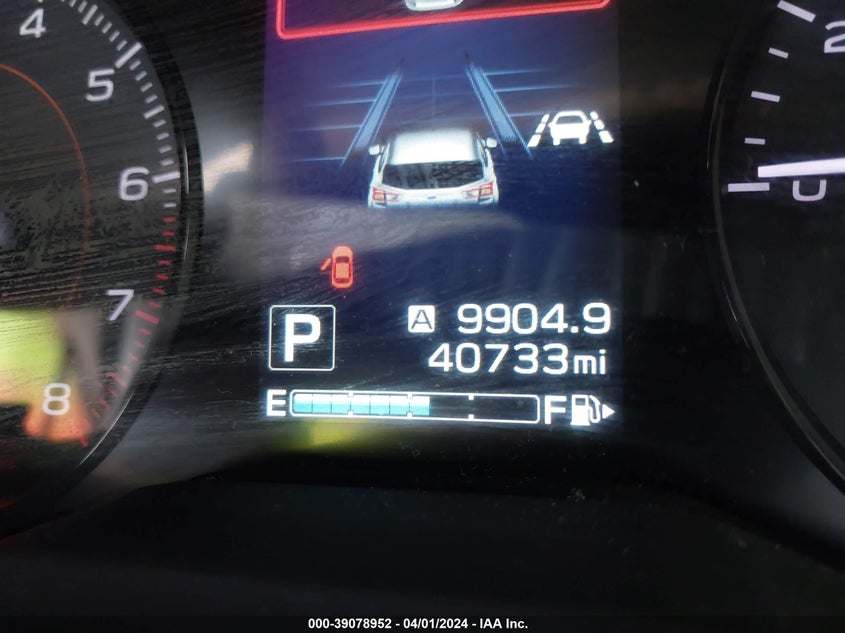 VIN JF2GTAEC2KH345681 2019 SUBARU CROSSTREK 2.0I PREMIUM
