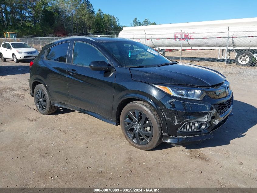 2022 Honda Hr-V 2Wd Sport VIN: 3CZRU5H18NM733319 Lot: 39078989