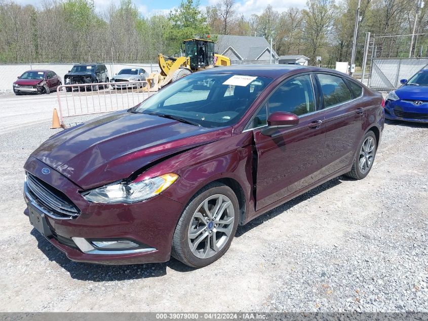 2017 FORD FUSION S - 3FA6P0G75HR169988