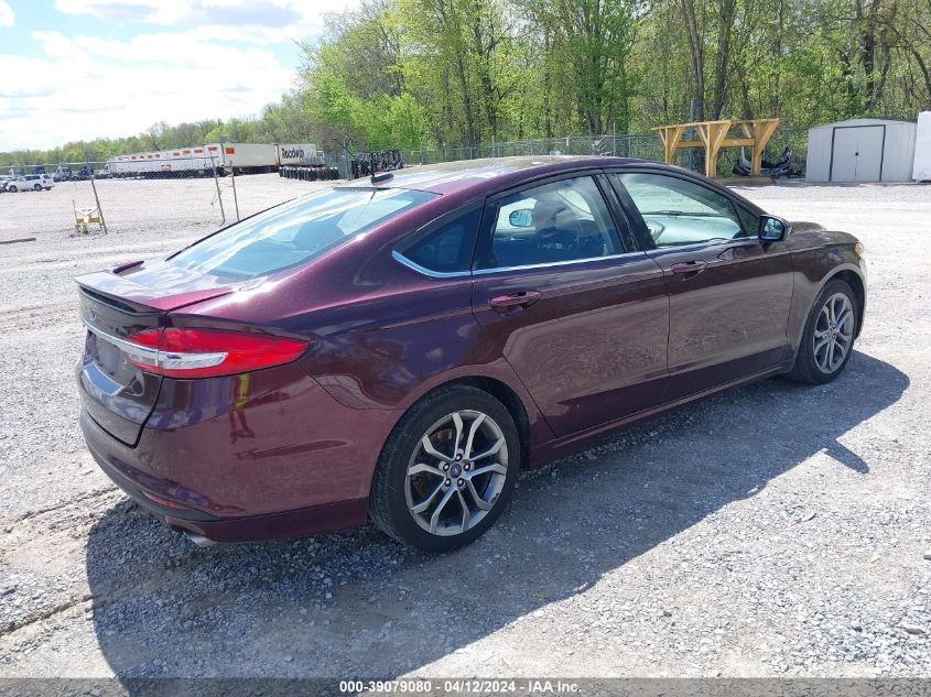 2017 FORD FUSION S - 3FA6P0G75HR169988