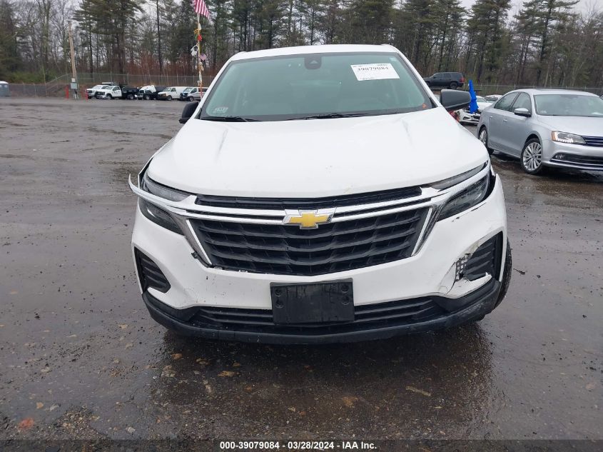 2022 Chevrolet Equinox Awd Ls VIN: 3GNAXSEV7NS210845 Lot: 39079084