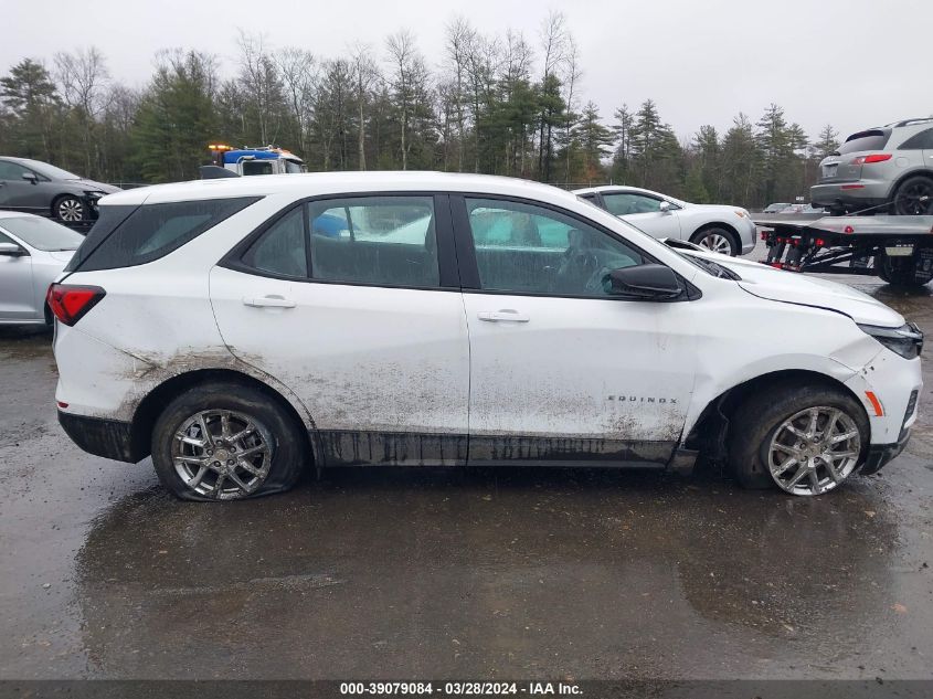 2022 Chevrolet Equinox Awd Ls VIN: 3GNAXSEV7NS210845 Lot: 39079084