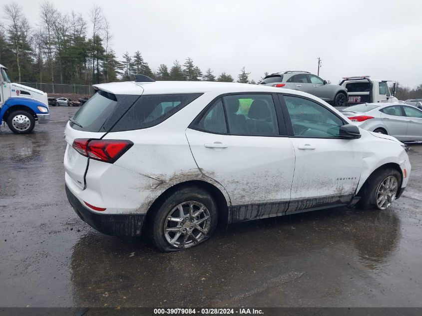 2022 Chevrolet Equinox Awd Ls VIN: 3GNAXSEV7NS210845 Lot: 39079084