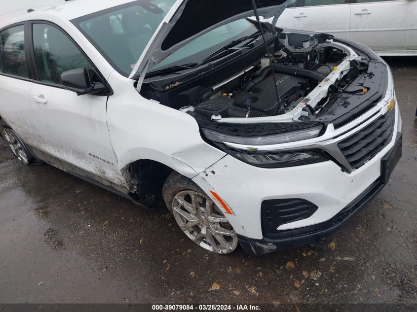 2022 Chevrolet Equinox Awd Ls VIN: 3GNAXSEV7NS210845 Lot: 39079084