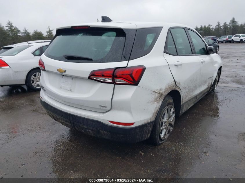 2022 Chevrolet Equinox Awd Ls VIN: 3GNAXSEV7NS210845 Lot: 39079084