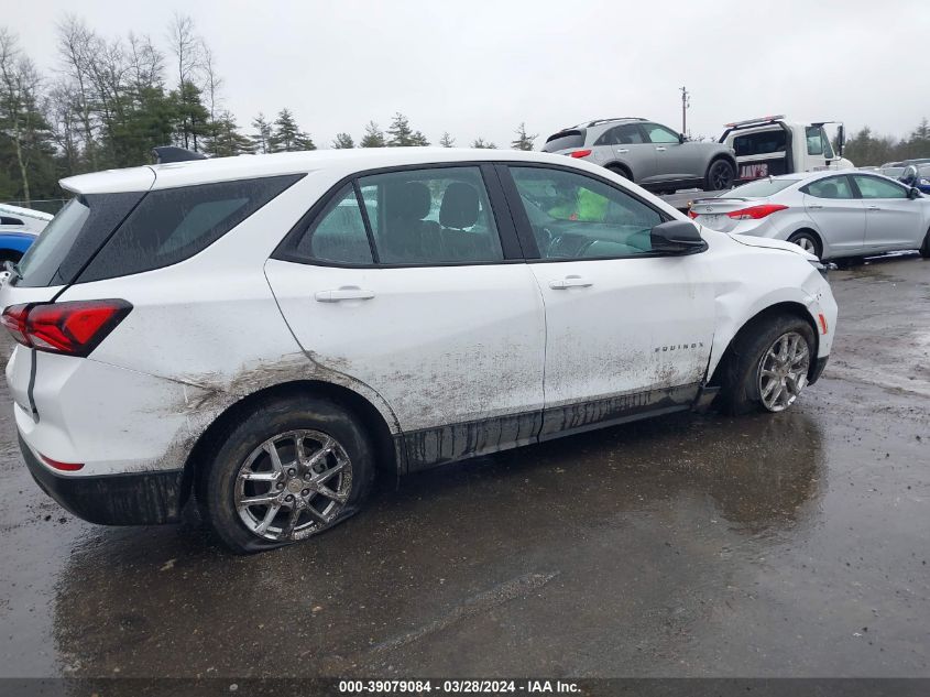 2022 Chevrolet Equinox Awd Ls VIN: 3GNAXSEV7NS210845 Lot: 39079084