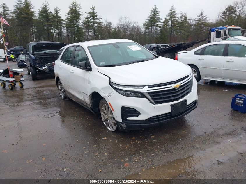 2022 Chevrolet Equinox Awd Ls VIN: 3GNAXSEV7NS210845 Lot: 39079084