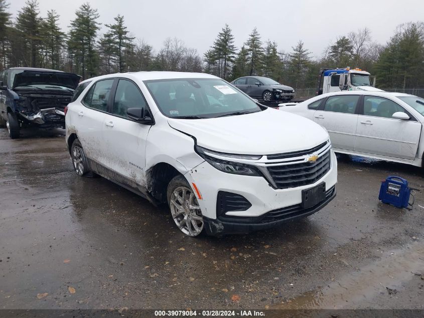 2022 Chevrolet Equinox Awd Ls VIN: 3GNAXSEV7NS210845 Lot: 39079084